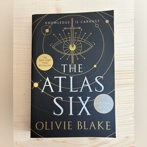 The Atlas Six Hardcover Book, New